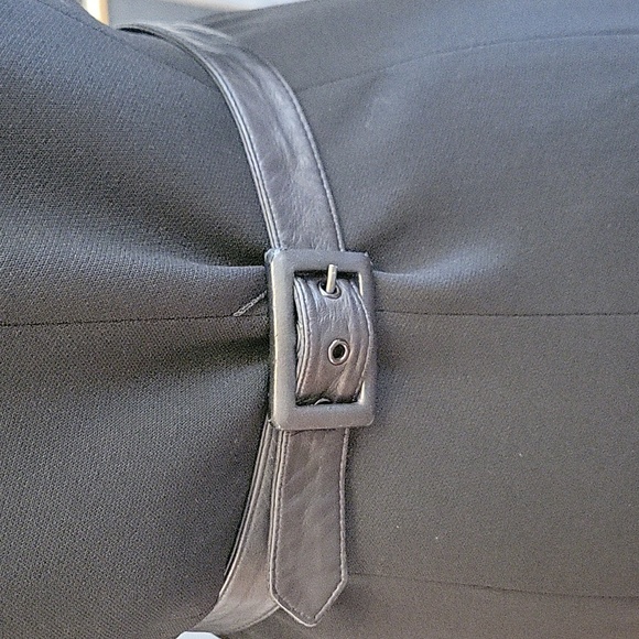 Vtg Oscar de la  Renta Black Dress - Picture 2 of 7